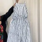اوورال ژاکارد راه راه کد ۶۴۶