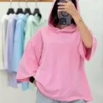 تیشرت باکسی نخ پنبه کد ۷۰۳
