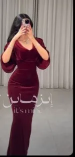 ماکسی یلدایی مخمل ترک کد ۷۳۹