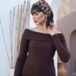 یقه قایقی جدید کرکره ای کد ۷۴۴